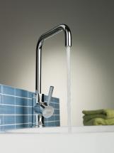   Cosmos Sink Mixer Swivel L-Neck