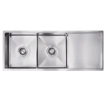    Compatto Two Bowl Flatbed Drain