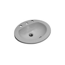   Inset Ceramic Oval Basin