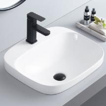   Semi Inset Rectangular Basin