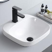   Semi Inset Soft Square Basin